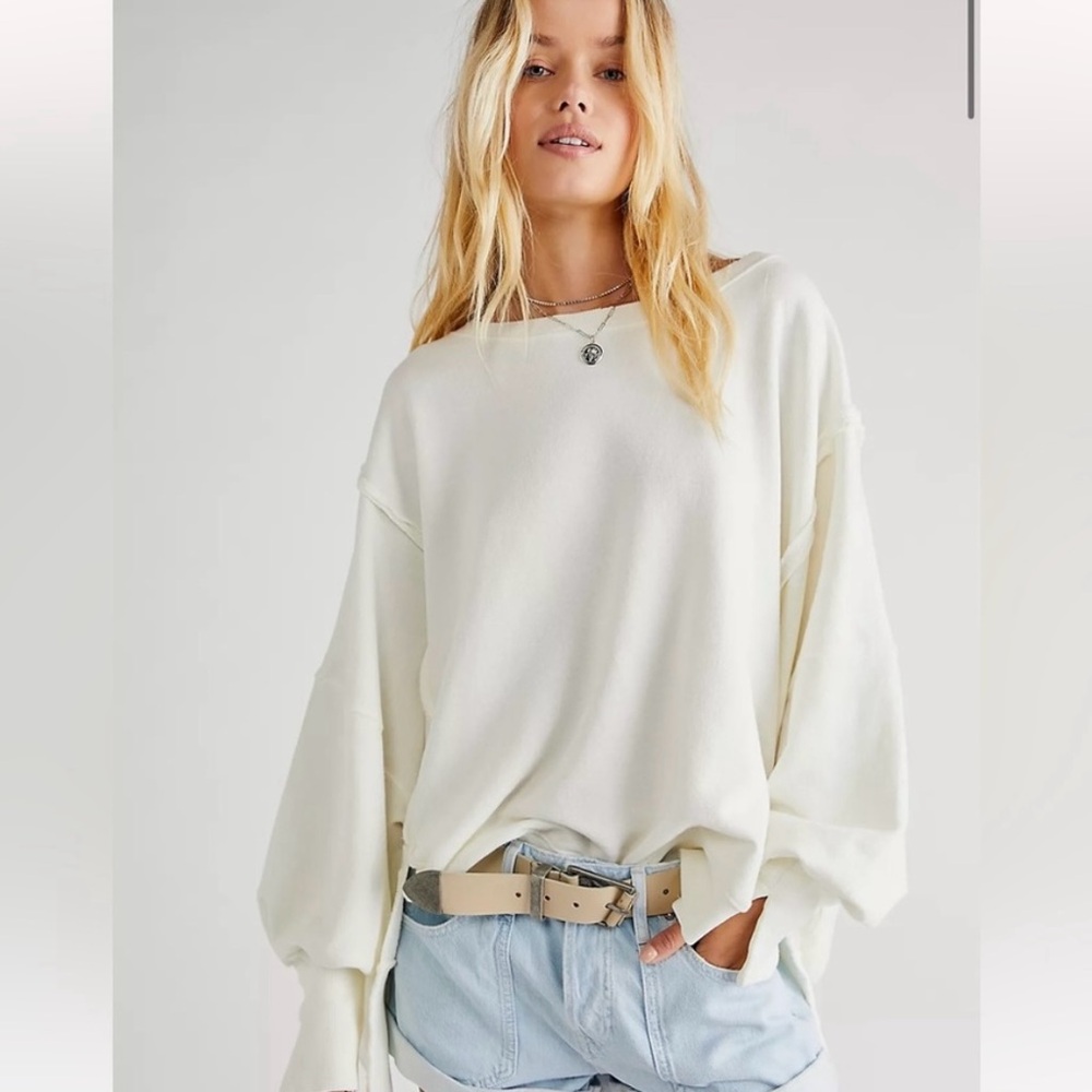 Free People We The Free Camden Sweatshirt size Large